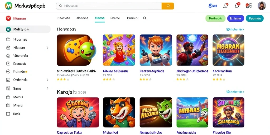 Fitur efek teks yang dapat dipilih pengguna.