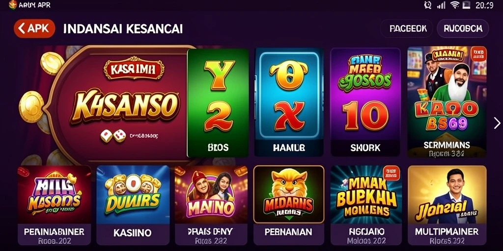 Simbol dan tema slot yang bervariasi.