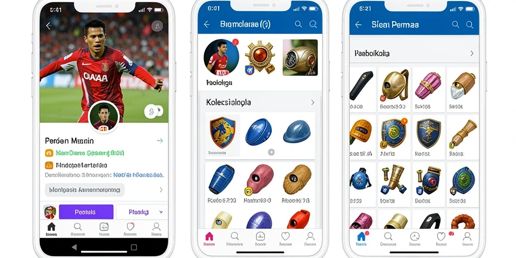 Fitur komunitas yang memungkinkan interaksi antar pemain.